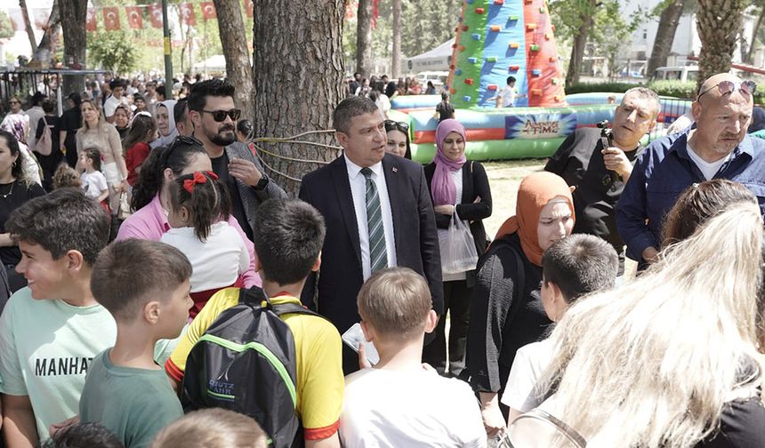 23 Nisan’a, Tire Belediyesi Çocuk Şenliği damga vurdu