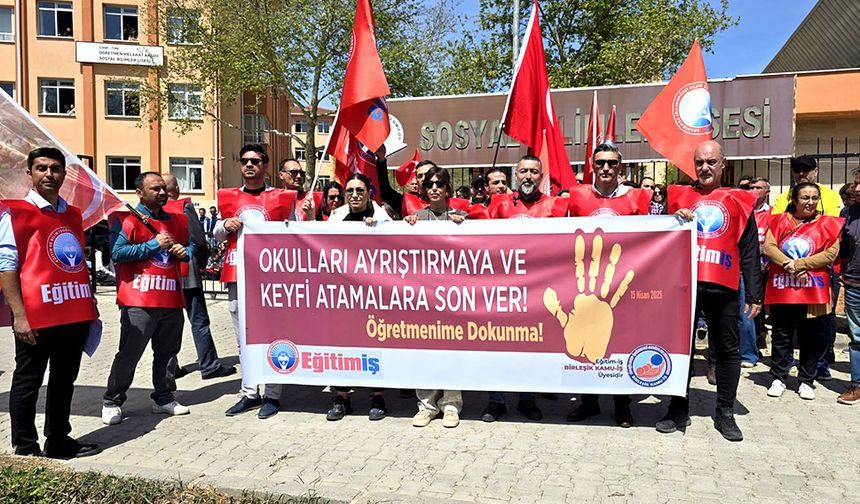 Eğitim İş: “Proje değil, adalet istiyoruz”
