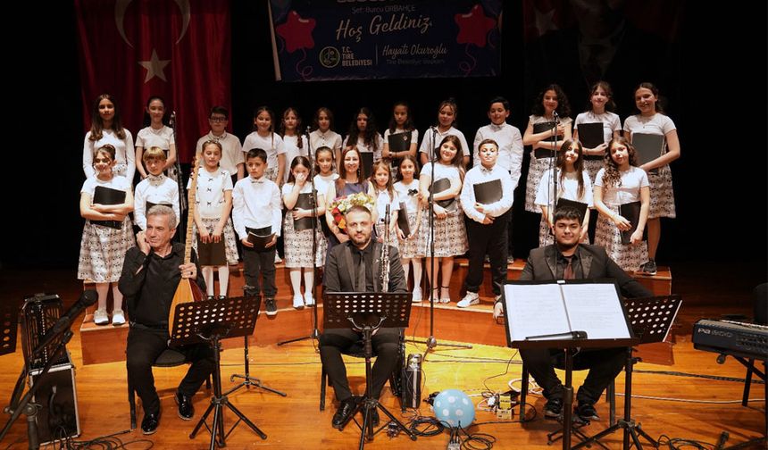 Tire Belediyesi Çocuk Korosu’ndan 23 Nisan’a Özel Türk Halk Müziği Konseri