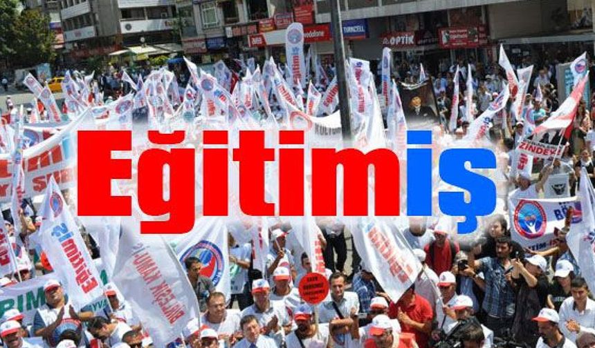 Tire'nin 'Yetkili Sendikası' bu yıl da Eğitim İş oldu