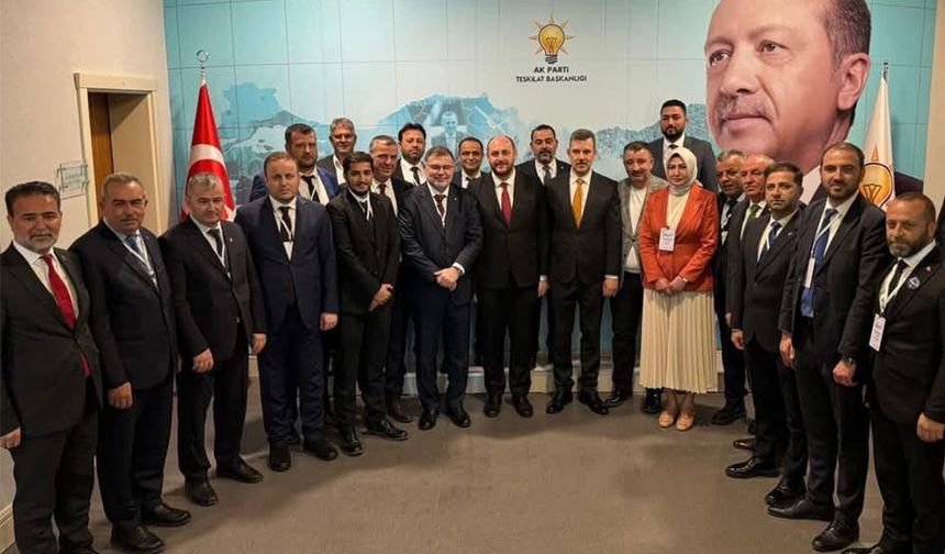 Tire AK Parti’den Ankara ziyareti