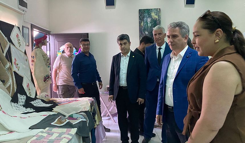 Halk Eğitim'de yıl sonu sergisi
