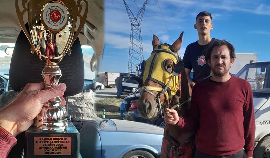 Mehmet Akdeniz Tire’ye bir kupa daha getirdi