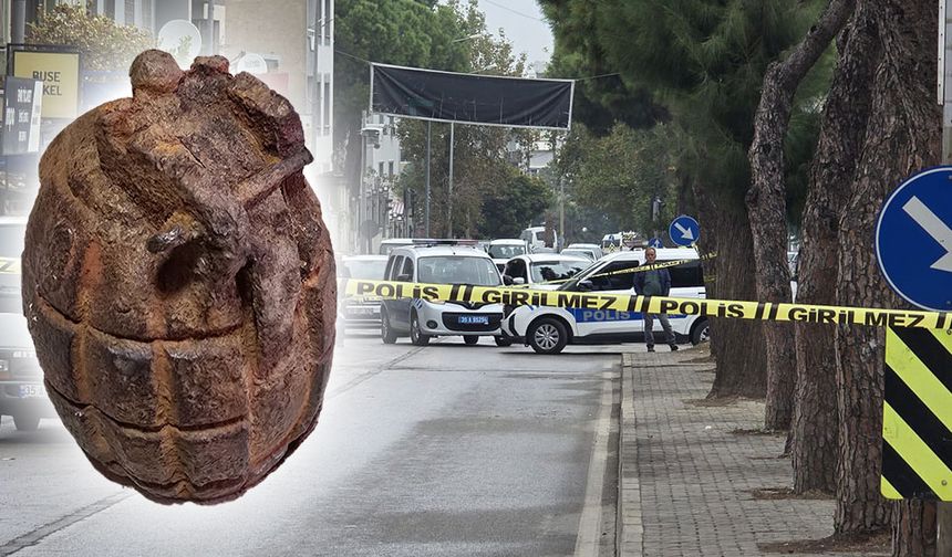 Tire'de el bombası paniği