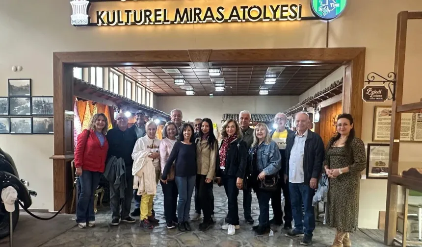 Deniz Yıldızı Rotary’den Tire’de kültür turu
