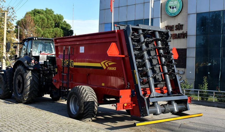 Tire Süt’e Gübre Dağıtma Makinesi hibesi