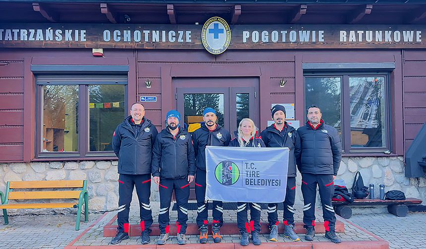 TAKED Ekibi, Polonya’da Kış Dağ Kurtarma Eğitimi aldı