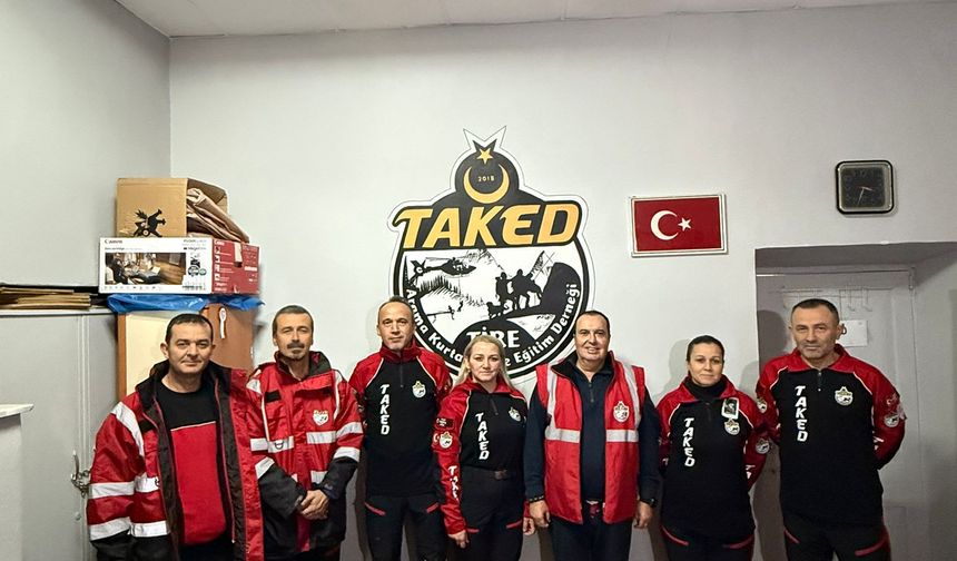 TAKED, Polonya’da Uluslararası Arama–Kurtarma Eğitimine Katılacak