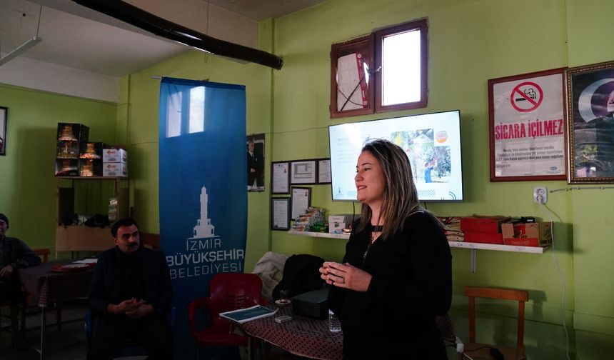 Doyranlı’da zeytin üreticilerine eğitim verildi