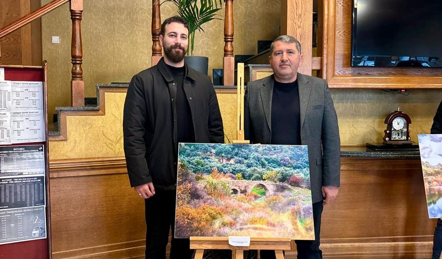 Fotoğraf yarışmasında birinci oldu