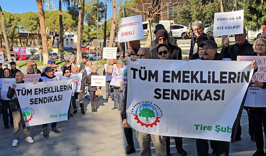 Emekliler isyanda: "Geçinemiyoruz"