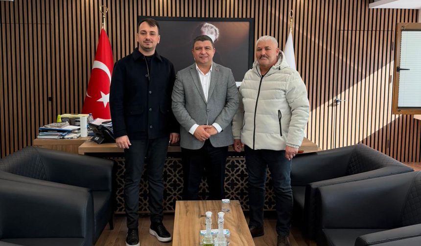 Mehmet Burak Göksu, Başkan Okuroğlu’nu ziyaret etti