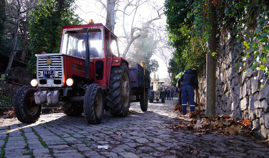 Tire Belediyesi’nde fırtına mesaisi