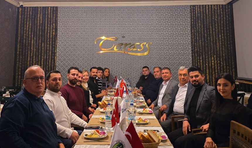 Başkan Okuroğlu, basınla buluştu