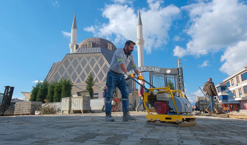 Fatih Mahallesi’nde, çalışmalar tamamlanıyor