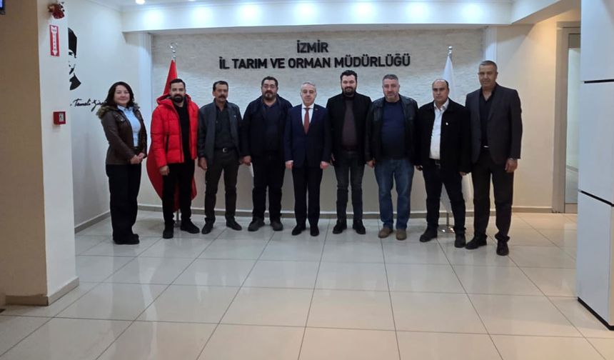 Tire muhtarlarından İzmir çıkarması