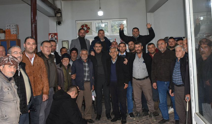 Osman Öztürk Kızılcahavlu Köyü’nde