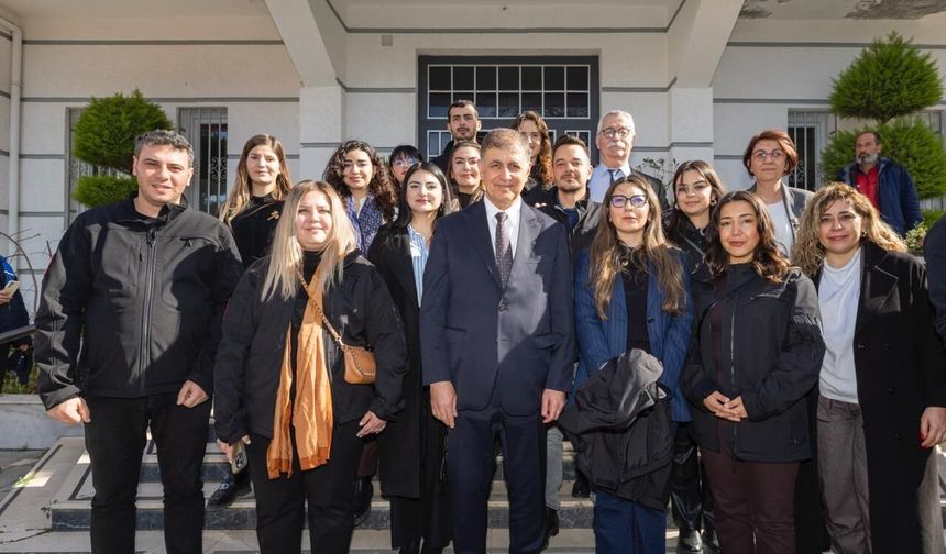 Tugay’ın Hatay ziyaretinde, Tire’den Görkem Çolak yer aldı