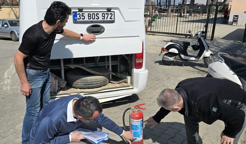 Özel Eğitim Öğrencilerini Taşıyan Servis Araçlarına Denetim