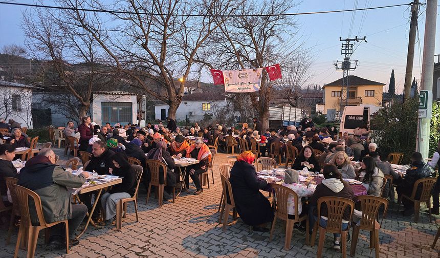 Ayaklıkırı’da gönül sofrası kuruldu