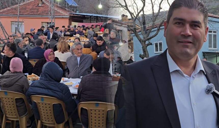 Büyükkemerdere’de iftar yemeği