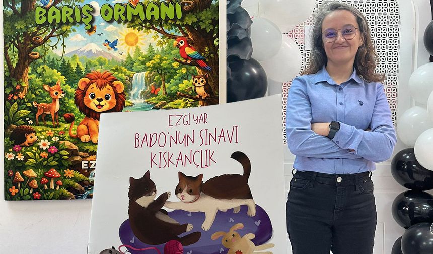 Tireli Yazar Ezgi Yar’dan çocukların dünyasına iki yeni eser