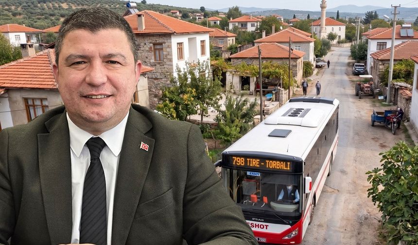 Başkan Okuroğlu’ndan Tire’ye Ulaşım Müjdesi: 7 köy ESHOT’a kavuşuyor