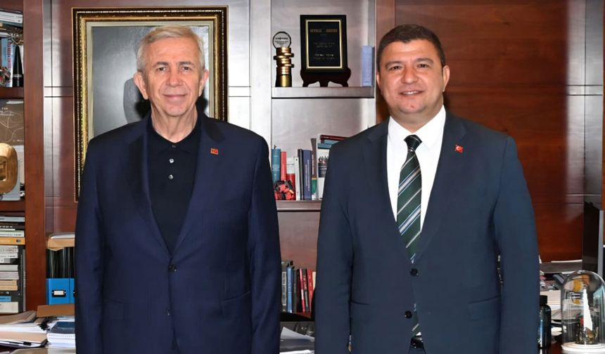 Başkan Okuroğlu, Mansur Yavaş’ı ziyaret etti: Tire, için önemli iş birliği
