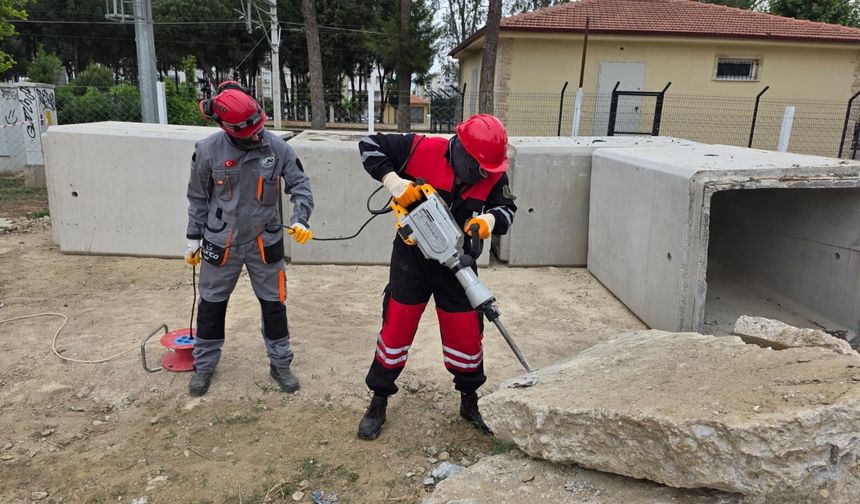 TAKED’de “Enkazda Arama ve Kurtarma Temel Eğitimi” başladı