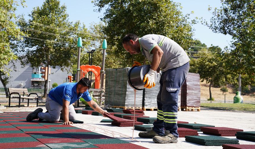 Tire’de çocuklar için daha güvenli parklar