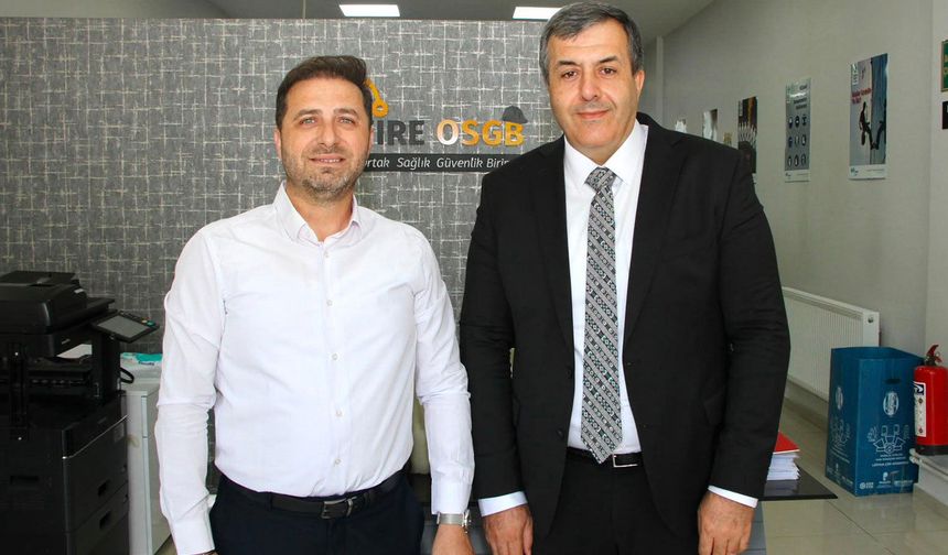 Kaymakam Yakuta’dan AK Parti İlçe Başkanı’na iade-i ziyaret