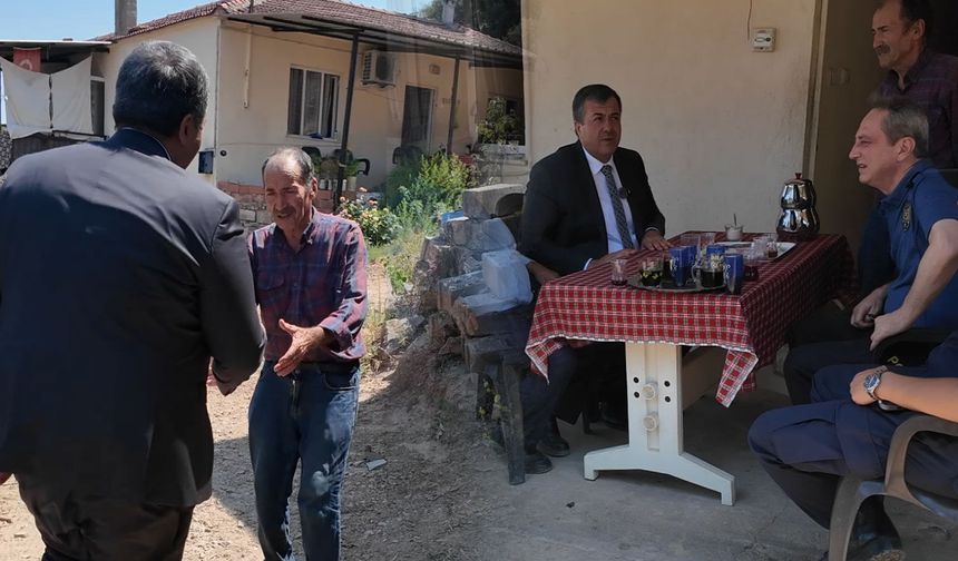 Kaymakam Yakuta’dan Kıbrıs Gazisi Ahmet Şeşen’e ziyaret