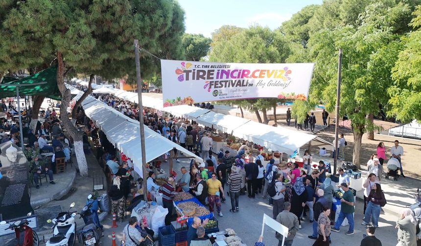 Tire İncir Ve Ceviz Festivali coşkuyla tamamlandı