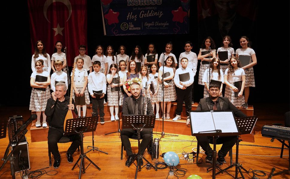 Tire Belediyesi Çocuk Korosu’ndan 23 Nisan’a Özel Türk Halk Müziği Konseri