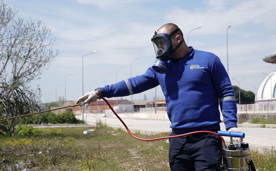 Tire’de sivrisineklere karşı mücadele başladı