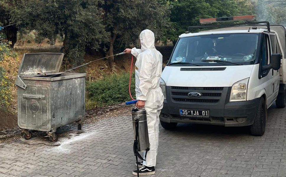 Tire Belediyesi’nden bayram sonrası yoğun mesai