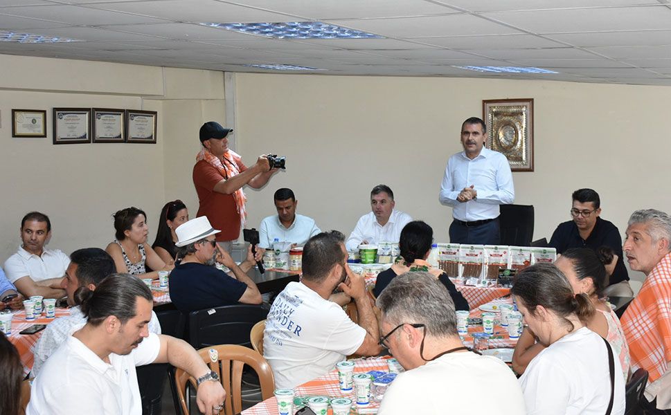 Gastronomi Dünyası Tire Süt Kooperatifi’ni ziyaret etti