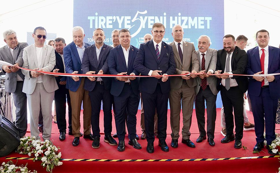 Tire’de toplu açılış töreni