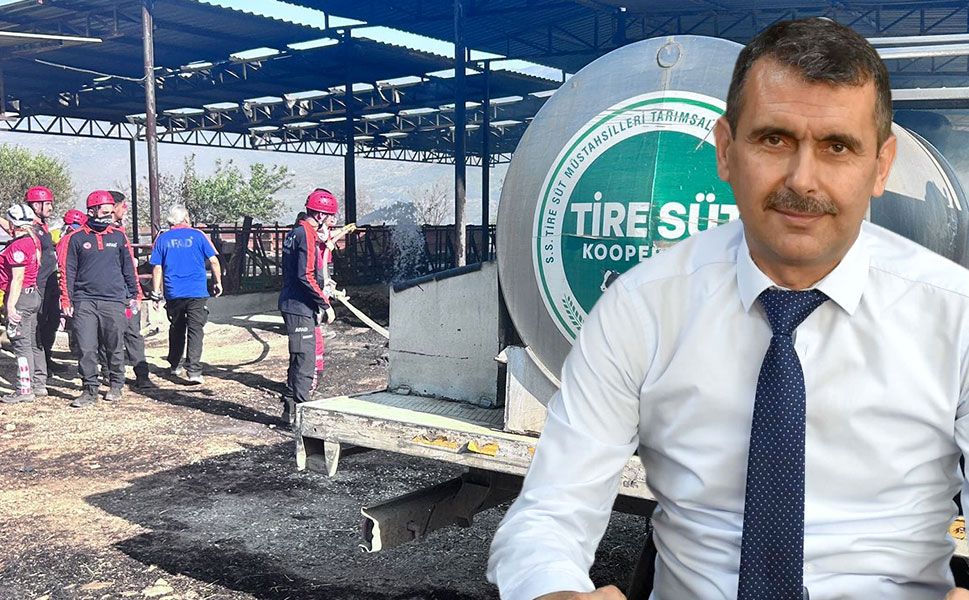 Tire Süt'ten yangın bölgesine destek açıklaması