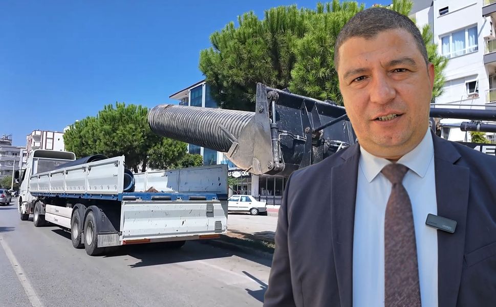 Tire’de 180 Milyonluk yağmur suyu hattı yatırımı
