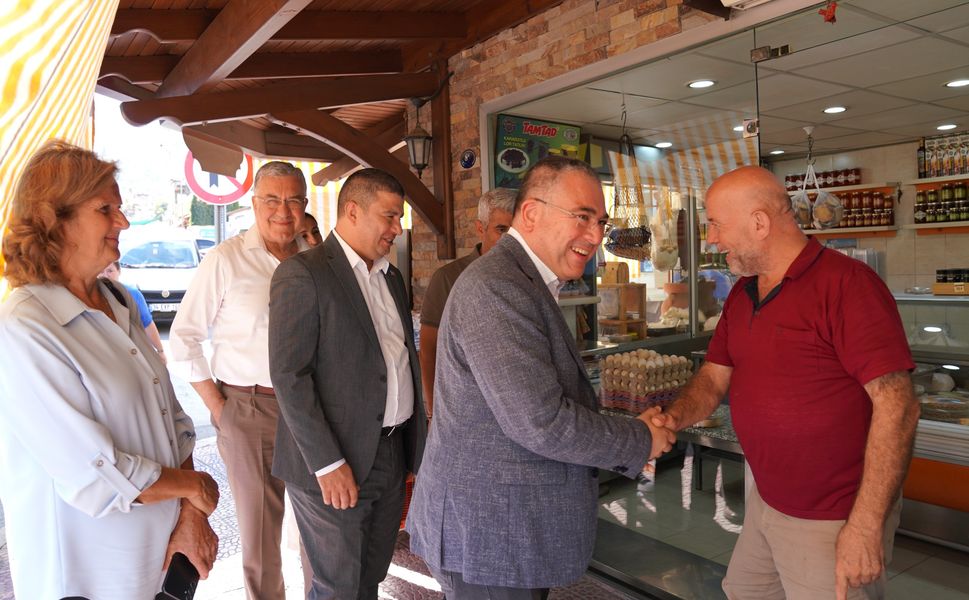 CHP Milletvekili Karakoz ve İl Başkan Yardımcısı Basmacı Tire’yi ziyaret etti