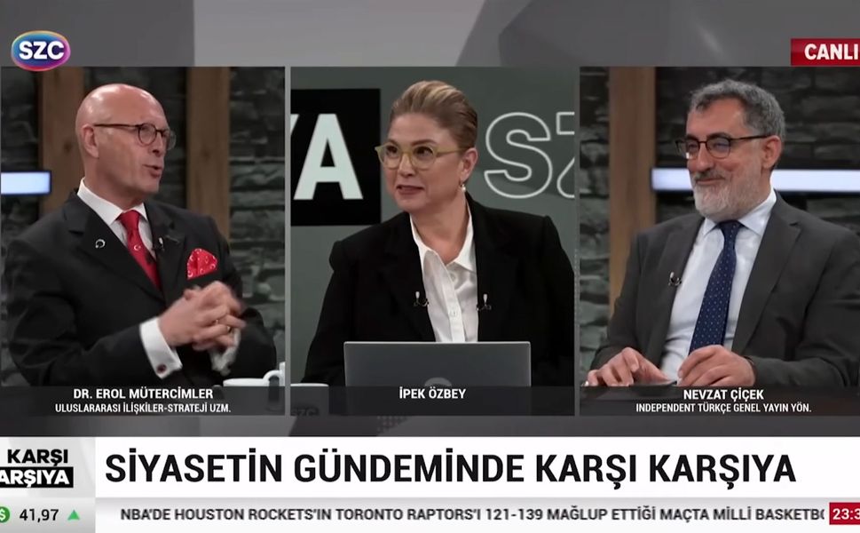 Erol Mütercimler, canlı yayında “Tire İnciri” istedi