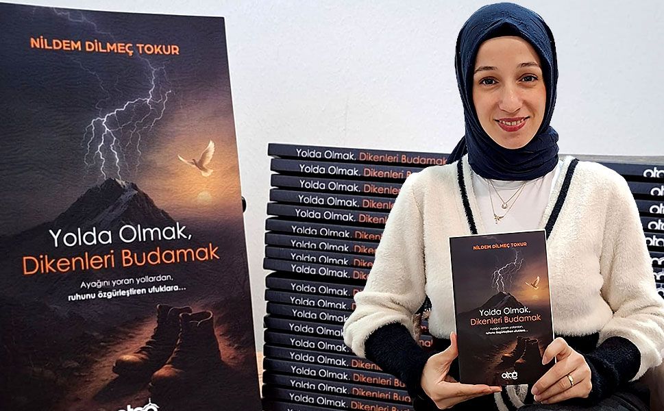 Tireli Yazar Nildem Dilmeç Tokur ilk kitabını çıkardı