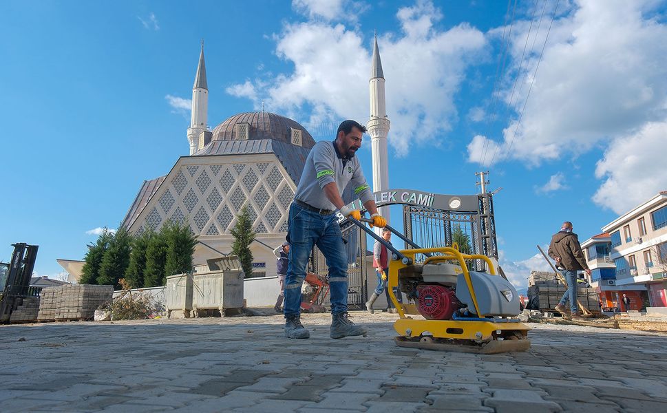 Fatih Mahallesi’nde, çalışmalar tamamlanıyor