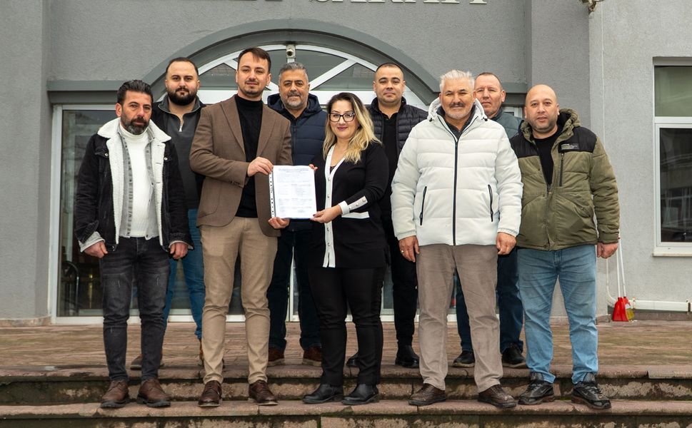 Lokantacılar Odası Başkanı Burak Göksu, mazbatasını aldı