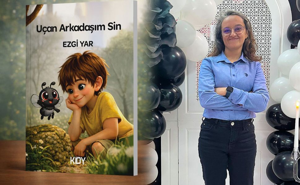 Tireli Öğretmen Ezgi Yar’ın ilk kitabı “Uçan Arkadaşım Sin” çıktı