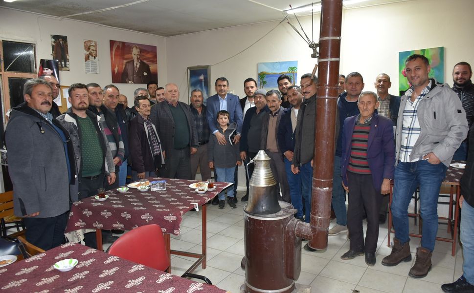 Osman Öztürk, Ortaköy ve Yemişler’de üreticiyle buluştu