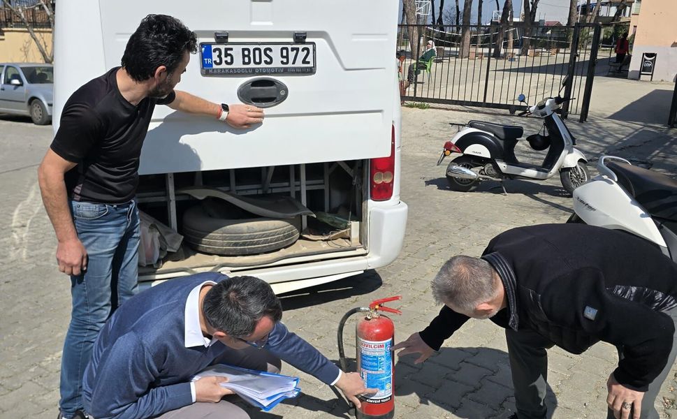 Özel Eğitim Öğrencilerini Taşıyan Servis Araçlarına Denetim