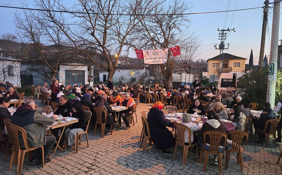 Ayaklıkırı’da gönül sofrası kuruldu