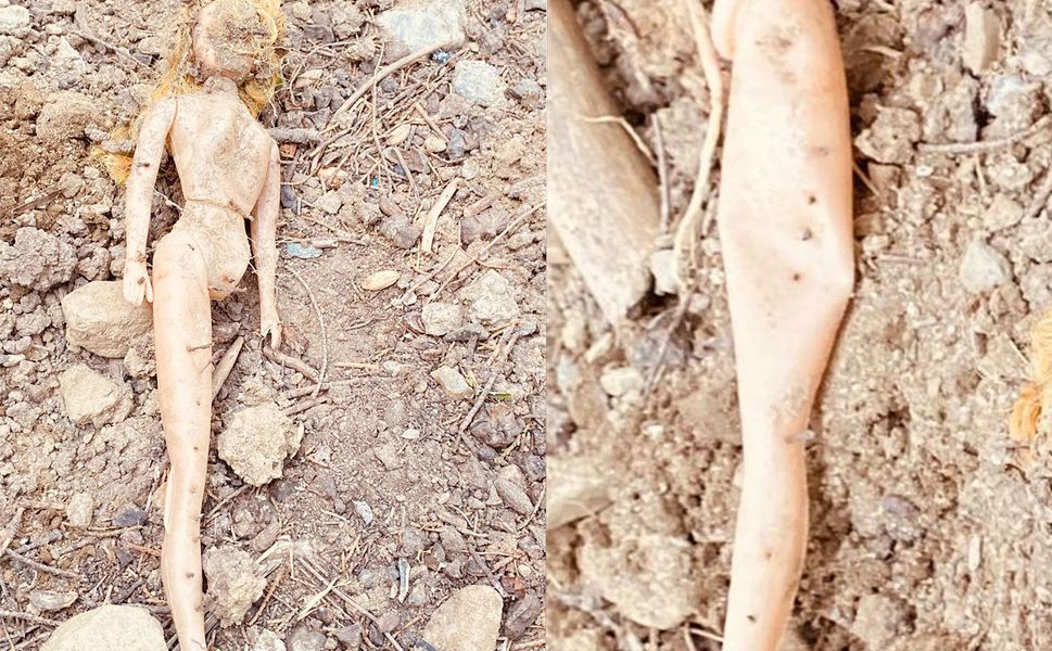 Mezarlıkta tüyler ürperten olay